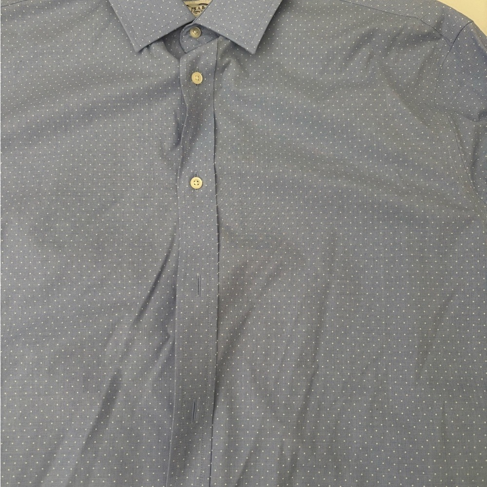 Joseph A Bank Men's Blue Dress Shirt